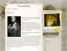 Tablet Screenshot of noondarkly.com